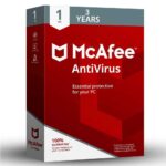 McAfee Antivirus 1 User - 1 Years