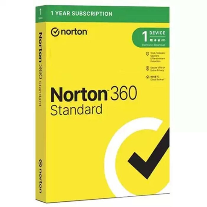 Norton 360 Standard 1 user - 1 Year